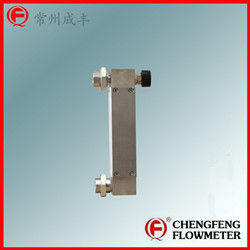 LZB-15D-K1 alarm switch glass tube flowmeter  [CHENGFENG FLOWMETER]  professional flowmeter manufacture all stainless steel high anti-corrosion